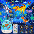Dinosaur Egg Light for Nursery Sound Machine | 15 Sleeping Sounds+12HD Films+360Rotating