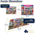 1000 Summer 24"x30" White Mountain Piece Jigsaw Puzzle Beach Scene Puzzles with Large Pieces Gift for Adults and Family