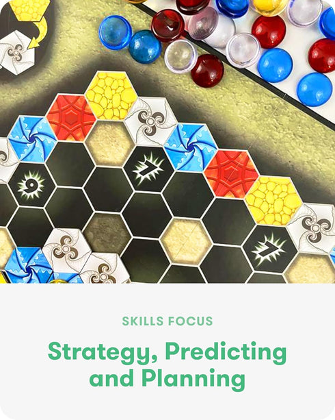 10+ 92 56 14 4 2 2-4 SimplyFun Matter Board Game Area Control Strategy Game for Teens and Adults Ages Includes Game