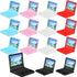 15 Pieces Dollhouse Mini Laptop Scene Simulation, Notebook & Tablet Toys for 1/12 1/6 Scale Dolls