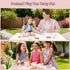 Set Set 26 Set 3-5 Wooden Tea for Little Girls, Pretend Play Tea Party Toy with PCS Play Kitchen Accessories, Princess