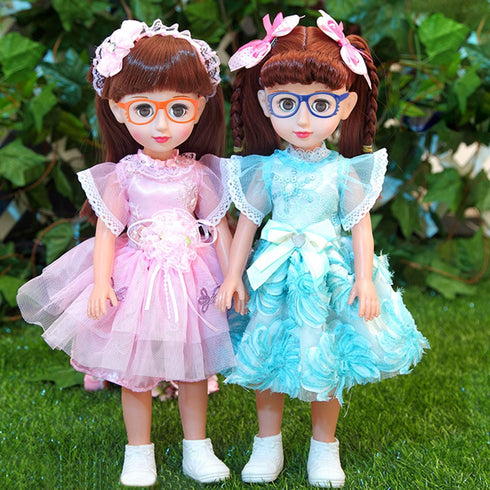 10 18 Inch B Bangcool Pairs Eyeglasses for Dolls, Fashion Dolls Reading Glasses Costume Supplies