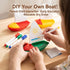 Sailboat 3PCS Summer, Toyvian DIY Bath Toy Boat & for Kids Toddler Mold-Free, Small Plastic Boats for Bathtub, Floating