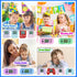 Video Game Party Favors for Kids, 12Pcs Keychain, Gaming Supplies, Birthday Gifts, Classroom Prizes