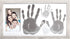 Kate & Milo DIY Family Photo Frame and Paint Kit – Rustic Farmhouse Craft Keepsake for Parents, Gray