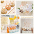Geiserailie 36 Pcs Baby Shower Pacifiers Necklace Acrylic Pacifiers Necklace Charm Party Favors for Girls Boys Baby