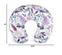 Set Purple Floral Wisteria Nursing Pillow Cover, Nursing Pillowcase for Baby boy or Baby Girl, Nursing Pillow slipcover