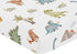 Sweet Jojo Designs Fitted Baby Crib Sheets (Watercolor Dinosaur Dino) for Boys, Infant Nursery, Toddler Room - Standard