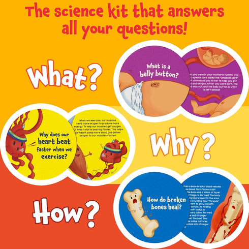 Skillmatics Science Kit The Human Body - STEM Learning Resource for Boys & Girls, Educational Gift for Ages 7+
