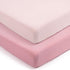 lulumoon Pack and Play Sheets for Girls: Soft Muslin Cotton for Playard
