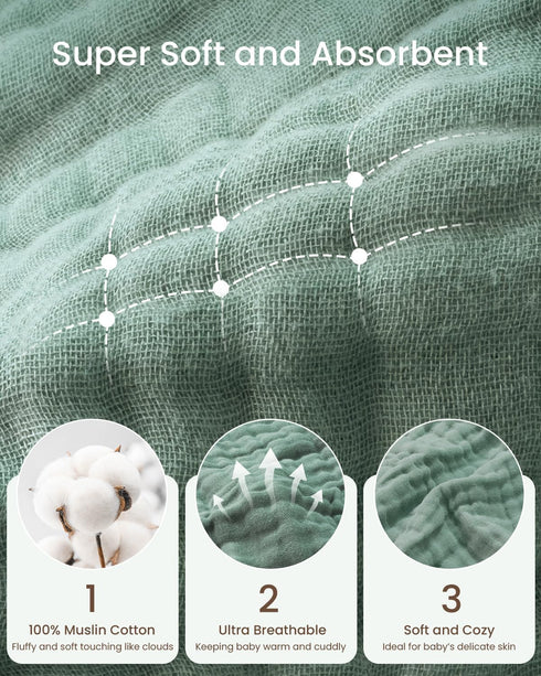 6 Set, 2 35x35 Inch 4 Set, PCS Baby Towels and Washcloths PCS XL Baby Hooded Towels & PCS Washcloths Ultra Soft