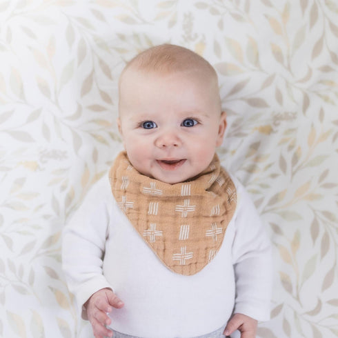 100% 28" 52" 9", Crane Baby Crib Sheets Neutral, Cotton Crib Sheets Girl or Boy, Neutral Leaf Pattern, Crib Bedding, x