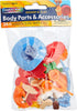 Creativity Street Modeling Dough and Clay Body Parts, Assorted
