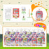 Valentines Day Gifts for Kids Classroom, 28 Packs Animal Building Blocks with Cards and Stickers for School Party Favors