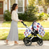 Mazeann American Flag Heart Pattern Car Seat Cover Baby Breathable Soft Infant Carseat Covers Canopies Babies Carrier