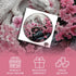 PICKFORU 1000 Dragon Puzzles for Adults Pieces, Fantasy Dinosaur Round Puzzle Flower Yinyang Animal, Floral Circle