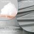 Magik & Kover Silky Satin Pregnancy Pillows for Sleeping, Cooling Pregnancy Pillow, U Shaped Full Body Maternity Pillow