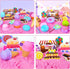 Set Sensory Bin, Ice Cream Play Sand with Magic Sand Toy for Kids, Ice Cream Toys Molds and Cleaning Tools Sandbox