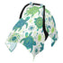 Mazeann Cute Ocean Turtle Car Seat Cover Baby Breathable Soft Infant Carseat Covers