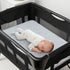 HDJOAPS Pack 38"x26" (1.5" Pack and Play Mattress Thick), Crib Mattress Pad for Playard, n Play Mattress with Soft