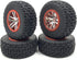 SF033 10SC Tyre Tires No Wheels for 1/10 1/12 RC Off Road Rock Crawler, Fits Huanqi 727 Axial YETI HPI Blitz