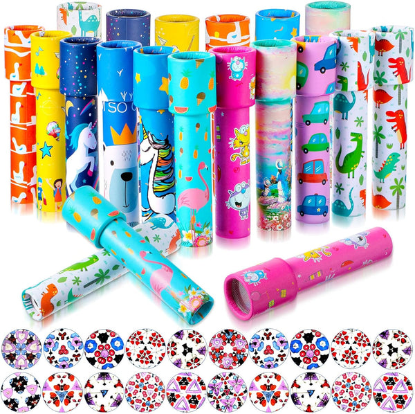 20 Pcs Classic Kaleidoscopes Educational Toys for Party Favors, Fun Kaleidoscope Toy for Stock Stuffers