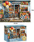 WSCXSC 300 300 20.5x15IN Piece Puzzles for Adults Dog Fruit Balloon Puzzle Pieces Jigsaw Puzzles for Adult Kids Elderly