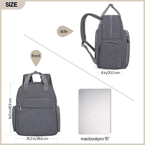 Backpack S1, S2, 15" Teamoy Breast Pump Bag, Breast Pump Compatible with Spectra and Cooler Bag, Pumping Bag