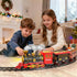 Xelabrion Set 3-5 4-7, Set Set 3 4 5 6 Train for Kids Classic Electric Train Toys with Locomotive Engine, Lights