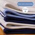5 Pack Figure-8 22x11 Tom Tom's Kids + Baby Organic Baby Burp Cloths - GOTS Certified Organic Cotton, Contoured Design