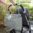 Roo and Bear 100% Mommy Diaper Bag Tote, Neoprene Waterproof, Shoulder Strap and Clips, Large Bag, Maternity Travel