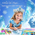 Washable Fruit Scented Markers Set, 53 PCS with Frozen Princess Castle Pencil Case, STEM Toys for Girls
