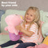 Onsoyours Cute Kitten Mermaid Plush Toy, Soft 12" Kitty Plush Pillow for Kids (Pink Cat Mermaid)
