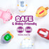 6 Pack Tub Works Barnyard Mold Free Bath Toys, | Sealed, No Hole Bath Toys Design Keeps Moisture Out | Soft, Squeezable