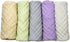 Babyhood Baby Wash Cloth and Towels 5 Pack - Muslin Washcloths, Super Soft