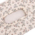 Quilted Baby Wipe Holder, Canvas Floral Quilted Pouch with Hanging Strap, Portable Diaper Wipe Holder for Travel