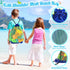 34Pcs Set 2 3-12 Beach Toys, Dinosaur Sand Toys for Kids Toddlers, Sandbox Toys with Collapsible Beach Bucket, Mesh