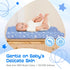 100% (Pack 2) Muslin Changing Pad Cover Ultra Soft, Breathable, Secure Fit, Fade-Resistant Prints for Boys and Girls