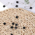 HJZHII 100Pcs 2.2 Inch Diaper Pins Safety Plastic Head Cloth Diaper Nappy Pins with Locking Closures Black Stainless