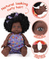 3 4 5 6 Old,12 inch 2-Sets GAGAKU Black Baby Doll for Years Black Baby Dolls for Girls with Curly Hair, Doll