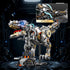 HJPLPXH Set 1268 Mechanical Tyrannosaurus Building Blocks with LED Light & Display Stand, PCS T-Rex Dinosaur Model Kit