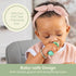 UpwardBaby Silicone Baby Spoons - Self Feeding for 6+ Months, BPA Free Chewable Infant Toddler Utensils (Set of 3)