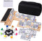 Mexican Train Double 12 Dominoes Set - 91 Tiles with 4 Wooden