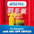 JOYIN LED Fire Truck Toy for Toddlers, Bump and Go Fire Engine with LED Projections, Kids Birthday Gift