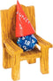 LYNX DND Dice Jail - Time Out Chair & Dunce Hat Punish Your Bad Accessories/Gift for Dungeons and Dragons, Works with