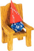 LYNX DND Dice Jail - Time Out Chair & Dunce Hat Punish Your Bad Accessories/Gift for Dungeons and Dragons, Works with