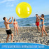 Jenaai 4 Pcs 30 Inch Big Bounce Ball, Large Rubber Kickball, Giant Inflatable Hopping Ball for Outdoor Activity