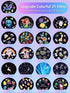 Eigther 21 Sets 1-14 360 of Films, Projector Night Light for Kids Bedroom, Ceiling, Baby Night Light Projector, Star