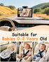 Rohent 7.2-Inch 1080P 360 F25 Baby Car Camera Monitor: HD Rear Facing Infant Backseat Camera with Night Vision Rotation