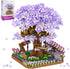 Cherry Blossom Bonsai Tree Mini Building Set, Japanese Sakura Tree House Model for Adults and Kids (2200PCS)
